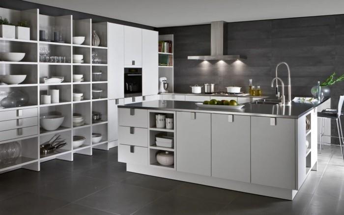 cuisine design cuisines equipees siematic equipement de cuisine moderne blanc gris