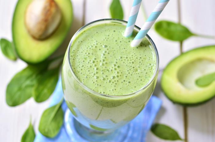 régime cétogène graisses saines acides gras avocat recette de smoothie aux épinards