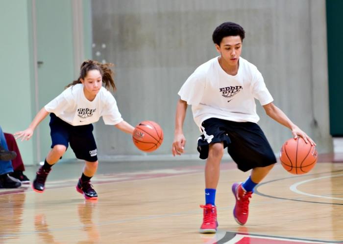 choisir enfant sport jeune fille jouer au basket