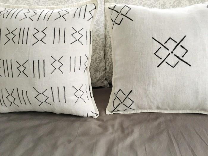szycie poduszek DIY pomysły na wystrój domu