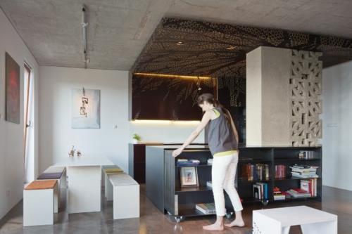 Meubles pliables pour les étudiants en architecture de petit appartement