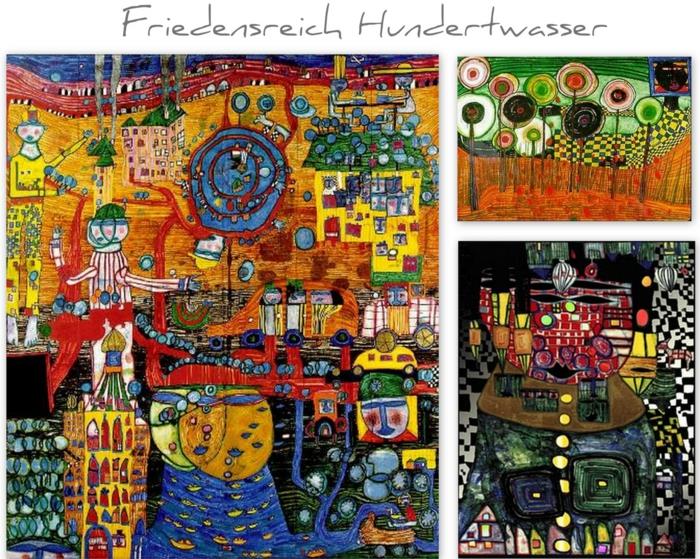 l'artiste Friedensreich Hundertwasser travaille et vit