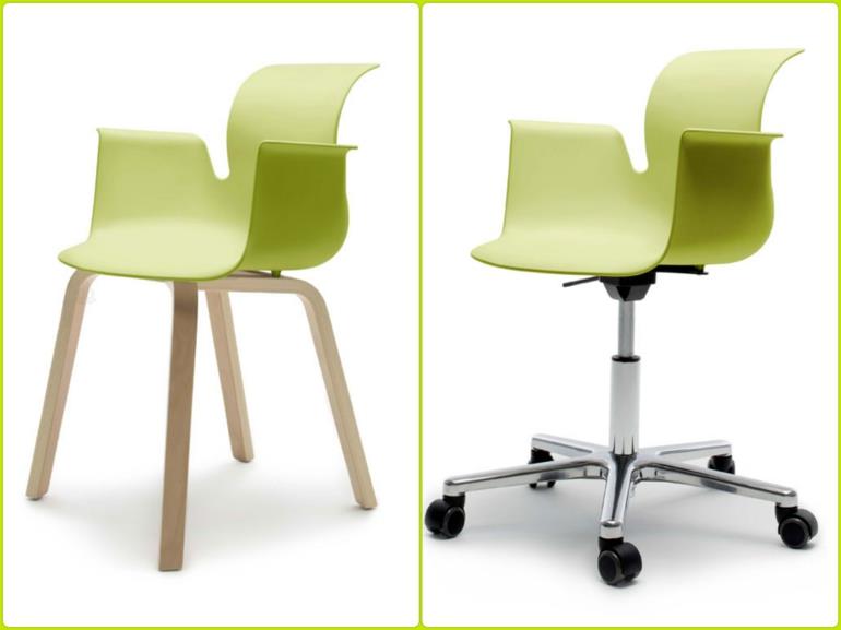 Chaises design Constantin Grcic Pro Chaise de bureau Floetotto Chaises modernes redimensionnées