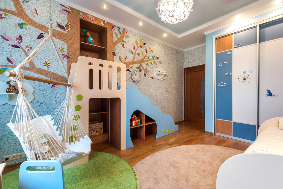 Правилно подбраният килим прави стаята на детето уютна и сладка.