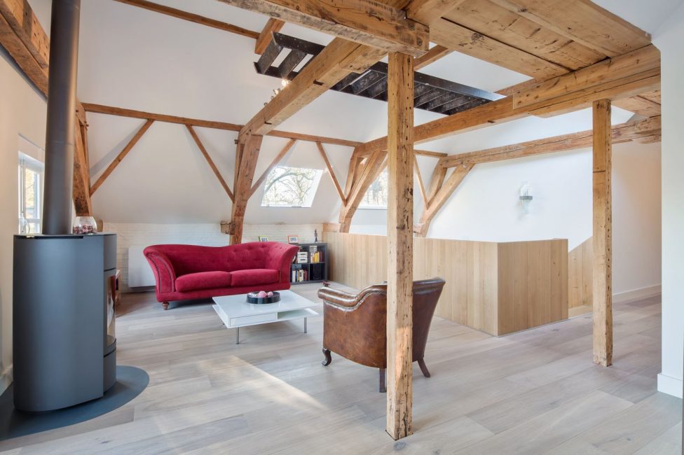 Rustikaler Stil kombiniert mit Moderne