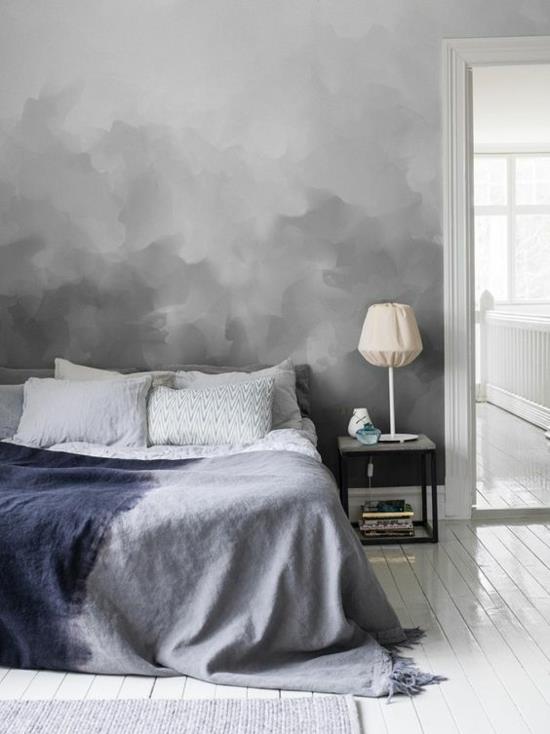 kreatywne techniki malowania projektowanie ścian sypialni