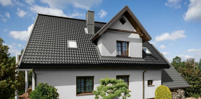 Металните керемиди като покривен материал не са подходящи за всички видове покриви
