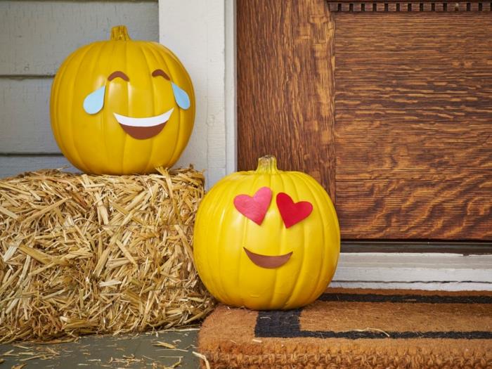 dynie niezwykłe pomysły na dekoracje na halloween