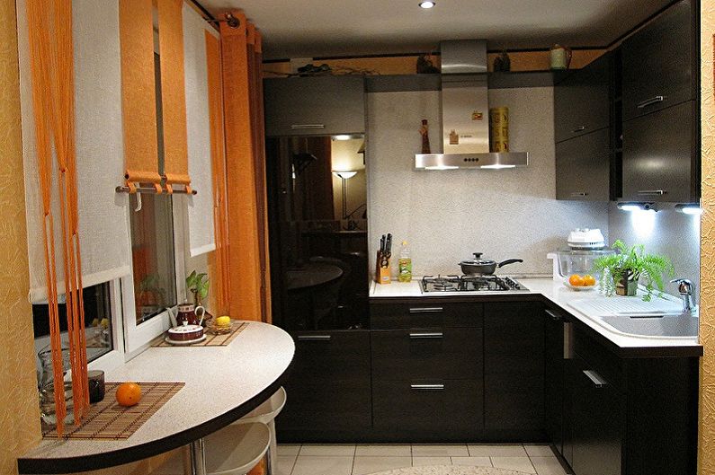 Küche Innenarchitektur 3 x 3 Meter - Foto