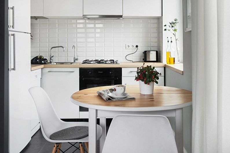 Küchendesign 3 x 3 Meter - So wählen Sie Möbel aus