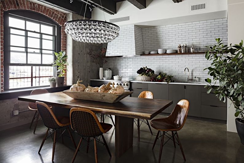 Кухня в стил таванско помещение: 40 идеи за дизайн и обновяване