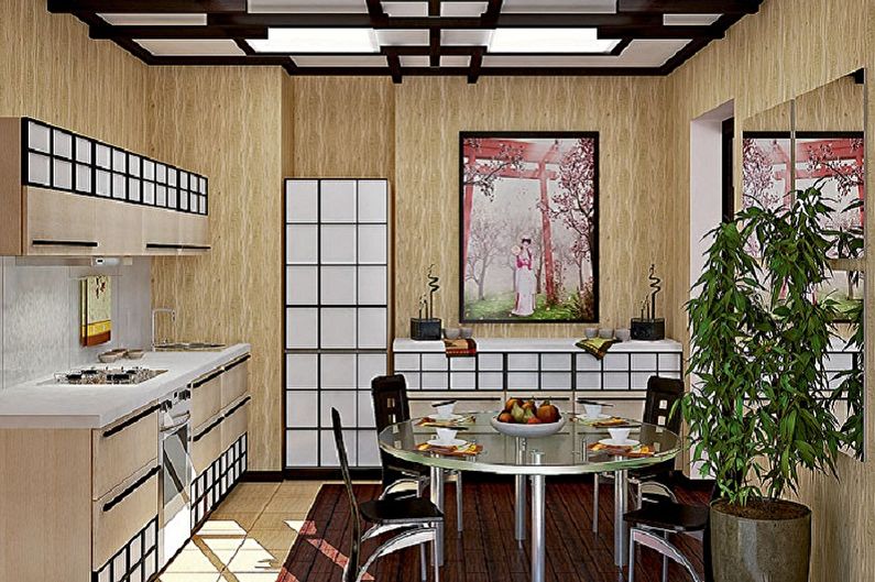 تصميم المطبخ على الطريقة اليابانية - الميزات
