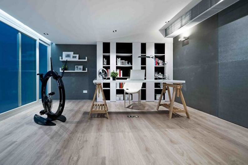 Innenarchitektur der Wohnung im High-Tech-Stil - Foto