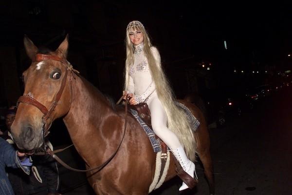Lady Godiva kostium na halloween 2001