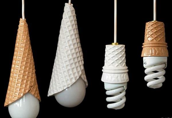 lampes suspensions design classique gaufre