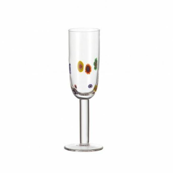 léonardo verres à vin architecture du verre à vin flûte vin mousseux millefiori