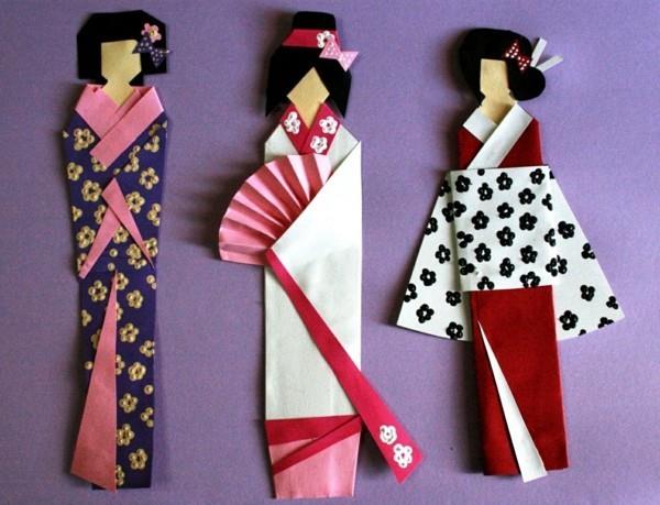 faire des marque-pages idées drôles geisha