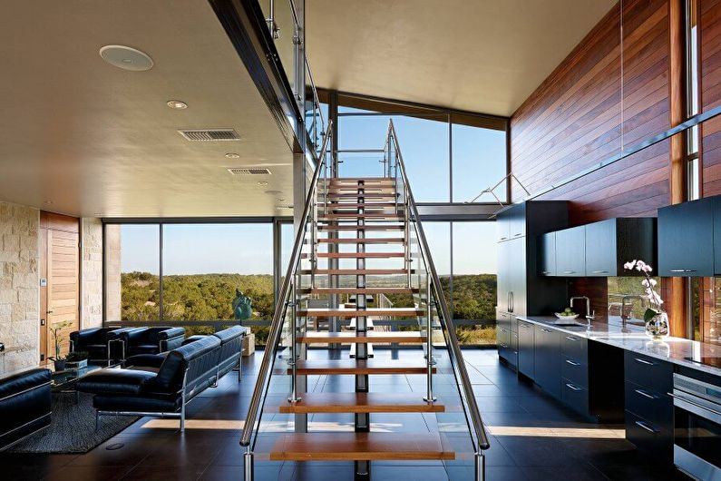 Treppe zum zweiten Stock - Wo zu platzieren