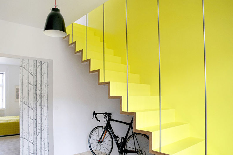 Treppe zum zweiten Stock: 70 Fotos und Ideen