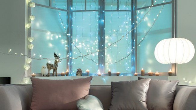LED гирлянд ще украси дома ви за празника