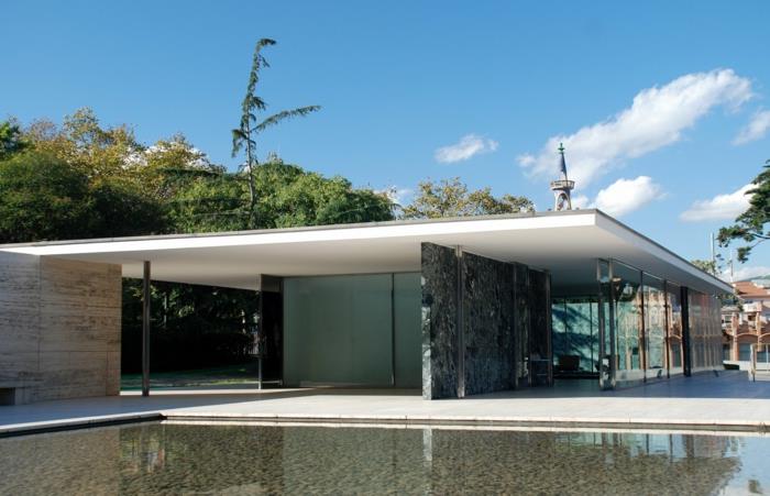 Pavillon Ludwig Mies van der Rohe à Barcelone