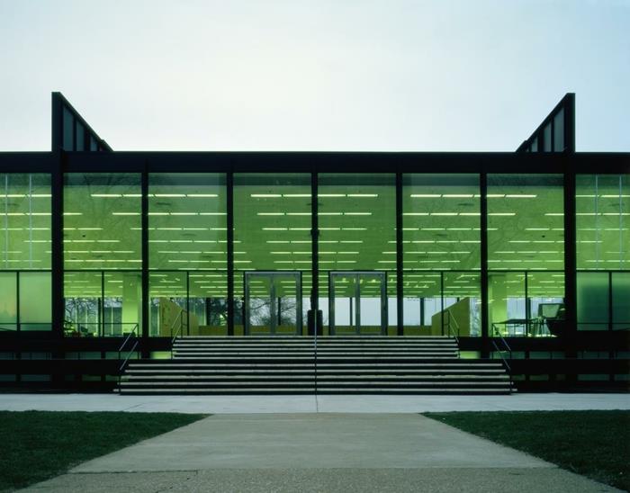 Ludwig Mies van der rohe salle de la couronne illinois usa