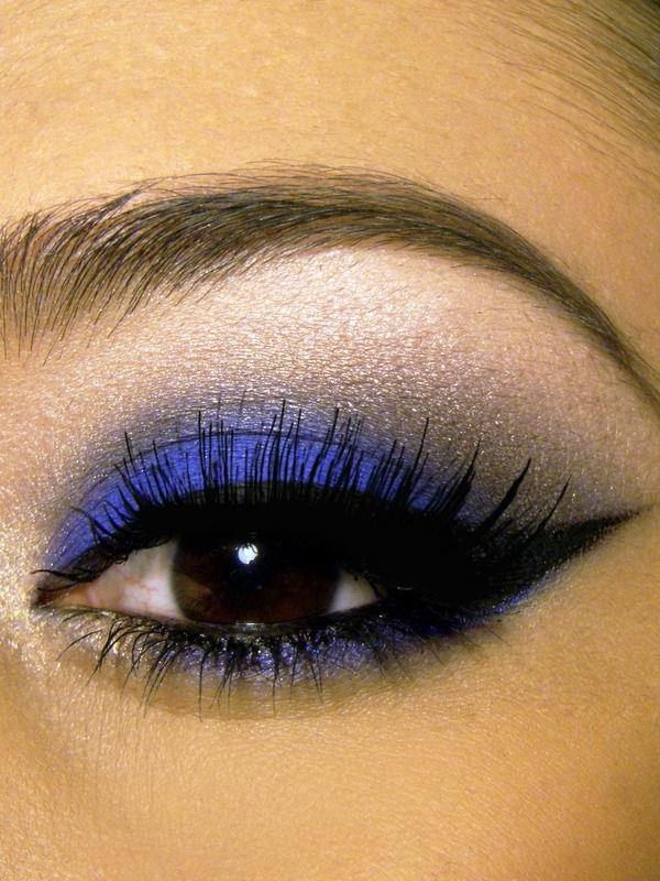 conseils de maquillage yeux eye-liner violet