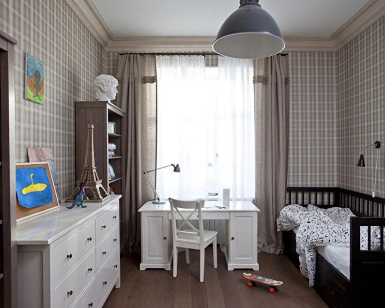 Gestaltung eines kleinen Kinderzimmers 9-10 qm. - Foto