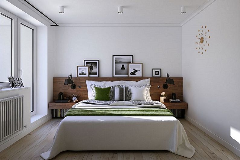 Kleines Schlafzimmer (90 Fotos): Designideen