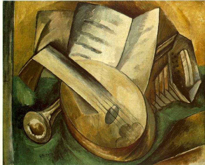 malarz Georges Braque dzieła sztuki cechy kubizmu