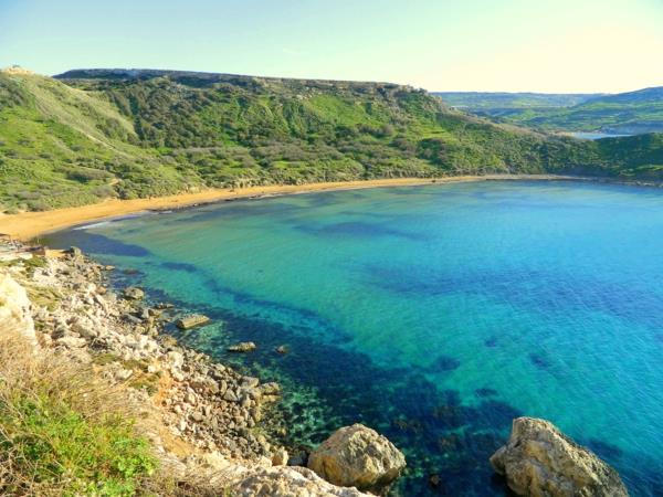 wakacje na Malcie Għajn Tuffieħa Bay