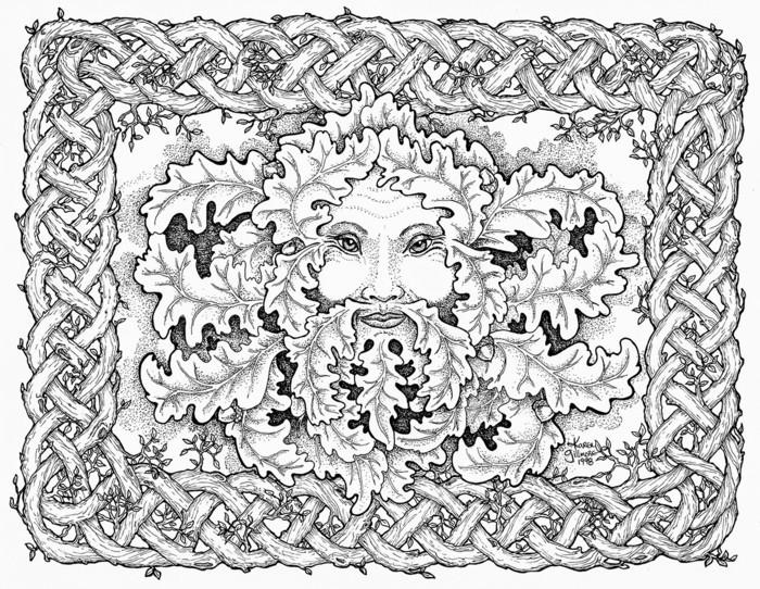 mandala pour noël coloriages noël résumé visage