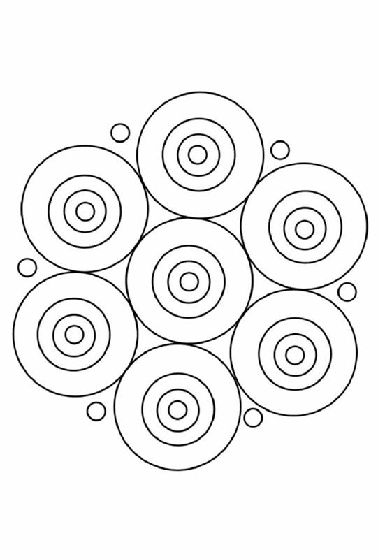 mandala pour noël coloriages noël dans un cercle