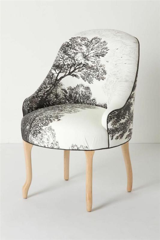 tissus d'ameublement conceptions chaise rembourrée restaurer vieux meubles