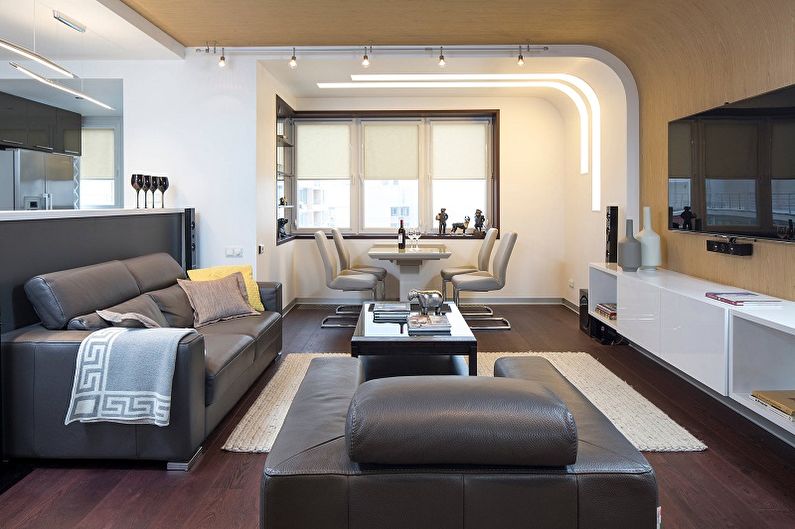 Wohnzimmermöbel im modernen Stil - Hi-Tech