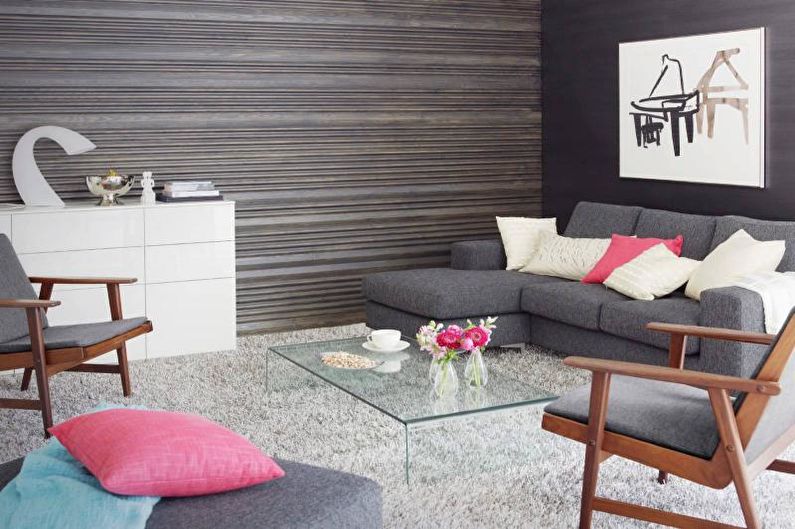 Möbel für ein Wohnzimmer im modernen Stil - Foto