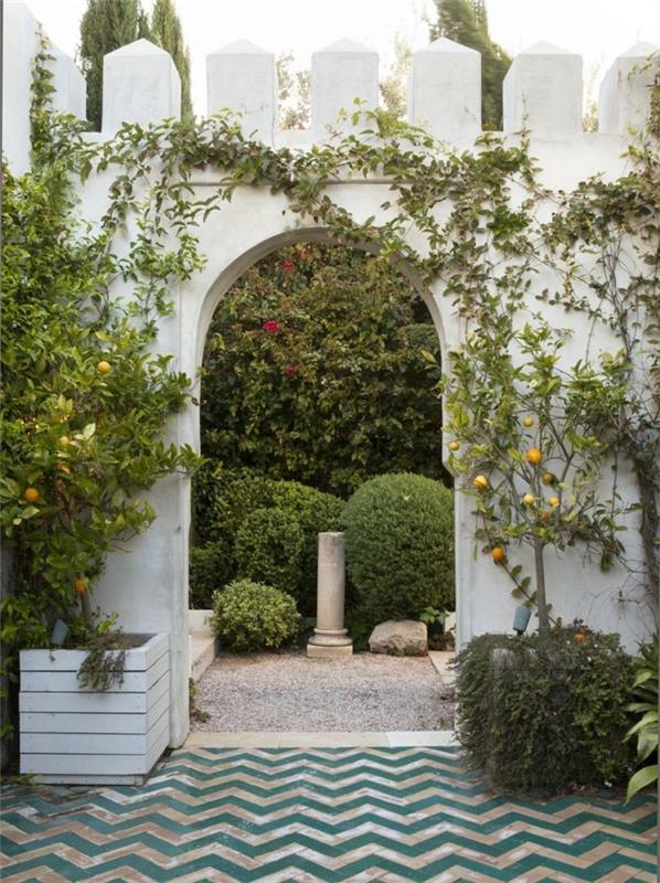 conception de jardin méditerranéen idées de jardin romantique