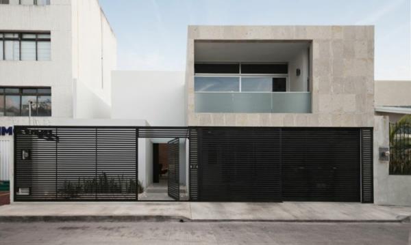 maison minimaliste avec une touche industrielle