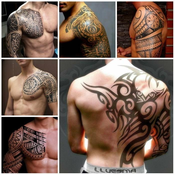 tatouages ​​​​hommes idées de tatouages ​​maoris motifs tribaux