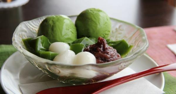 crème glacée mochi bonbons japonais sains
