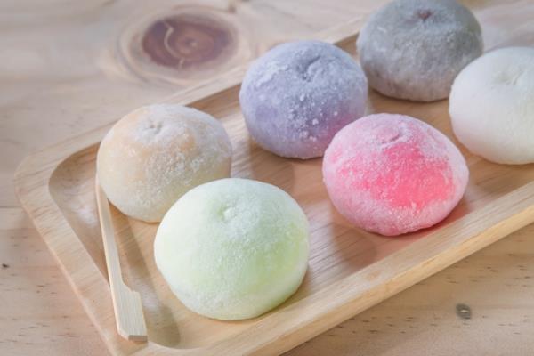 bonbons japonais traditionnels mochi