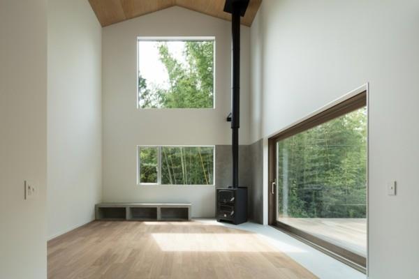 design d'intérieur d'architecture moderne avec des fenêtres