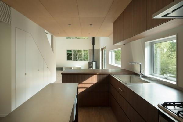 conception de cuisine d'architecture moderne
