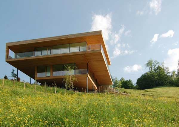 nowoczesna architektura nowoczesny dom preriowy zrównoważona architektura