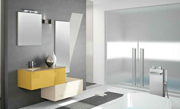 nowoczesne meble łazienkowe altamarea ścienne szafki lustrzane bateria wannowa