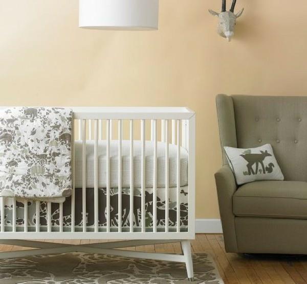 Tendances de literie pour bébé moderne et cool garçons minimaliste blanc