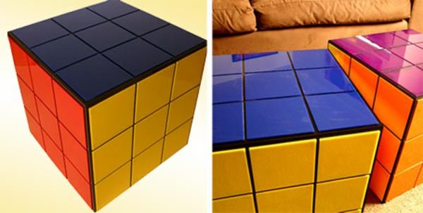 cube de tables design moderne