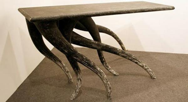 tables modernes branches nature formes