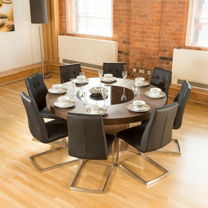 chaises modernes salle à manger chaises en cuir noir le cadre