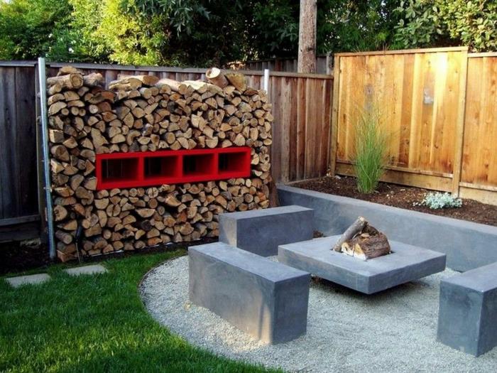nowoczesny projekt ogrodu niezwykłe meble ogrodowe na zewnątrz